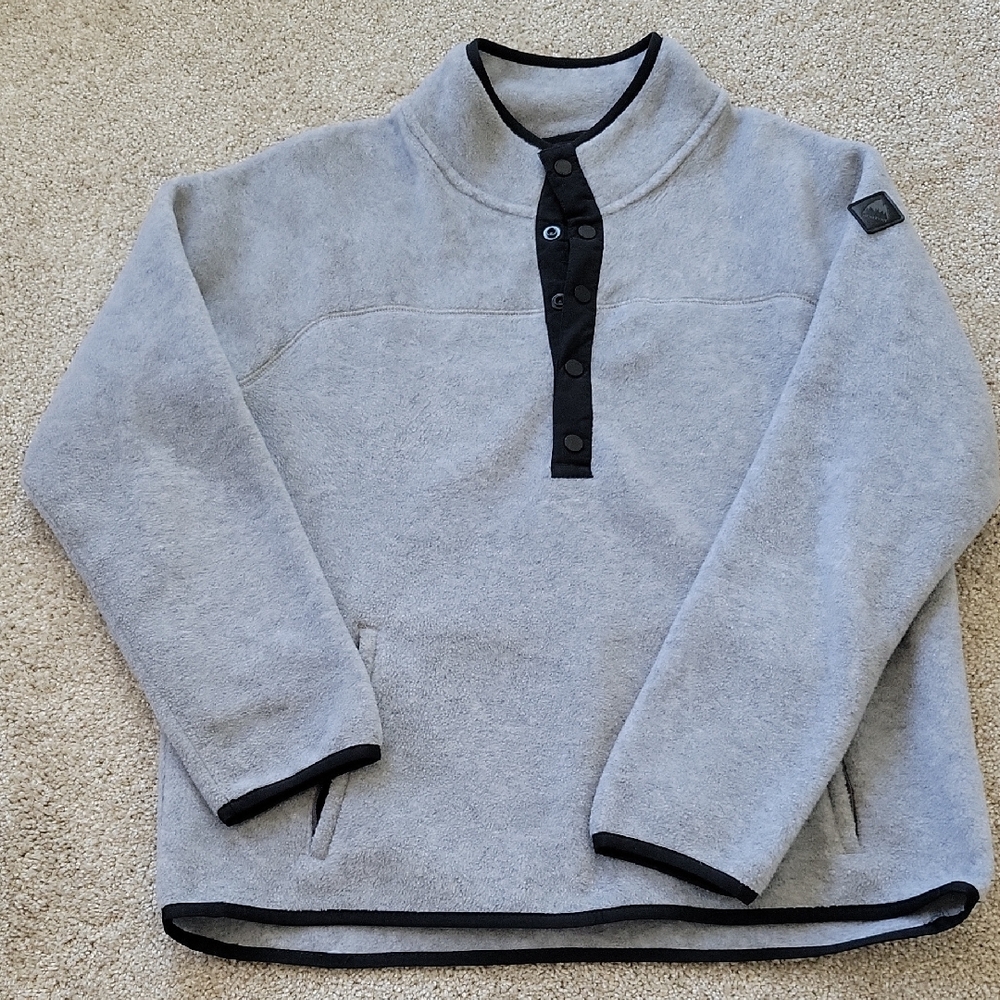 Burton Gray Fleece with Black Accents